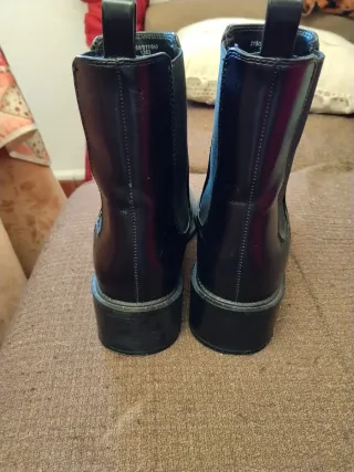 Botas Chelsea Zara Negras