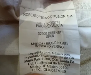 Polo Vintage Roberto Verino Rayas Talla L