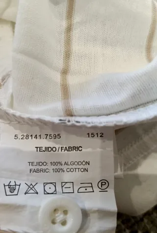 Polo Vintage Roberto Verino Rayas Talla L