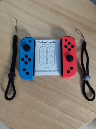 Joycons para Nintendo Switch (Azul y Rojo)
