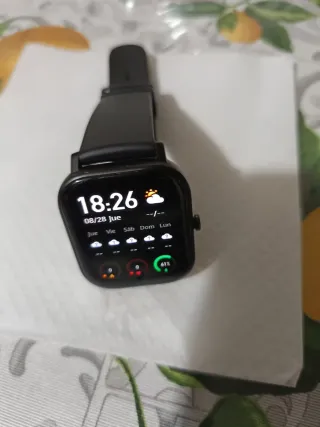 Smartwatch Amazfit Negro