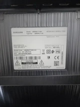 Televisor Samsung Negro de wifi