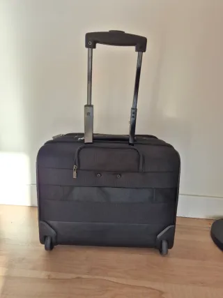 Maleta tipo maletín de viaje Samsonite negro