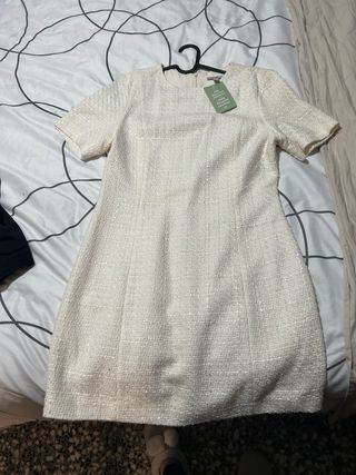 Vestido H&M Blanco Talla M