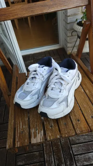 Zapatillas Puma Teveris Nitro Gris/Blanco