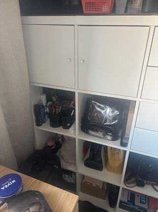 Mueble Kallax 16 cubos Ikea blanco