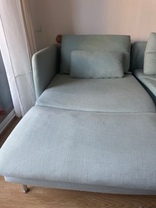 Sofa de 4 plazas SODERHAM con chaiselongue.