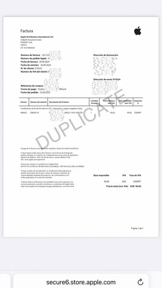 iPad Air 11 Wifi 256GB M2 Gris Espacial Garantía