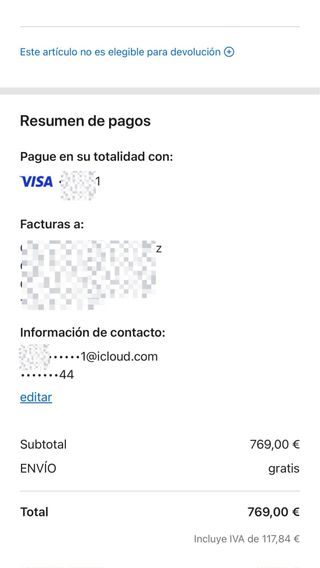 iPad Air 11 Wifi 256GB M2 Gris Espacial Garantía