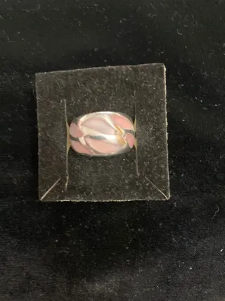 Anillo Vintage Plata y Nácar vintage