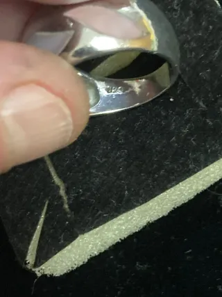 Anillo Vintage Plata y Nácar vintage