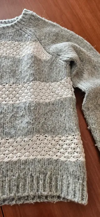 Jersey Liu Jo Lana Rayas Gris verde