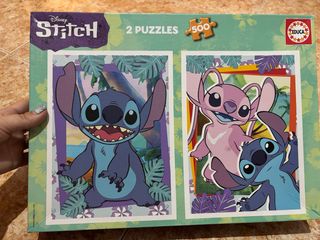 Puzzle Disney Stitch 2 Puzzles 500 Piezas