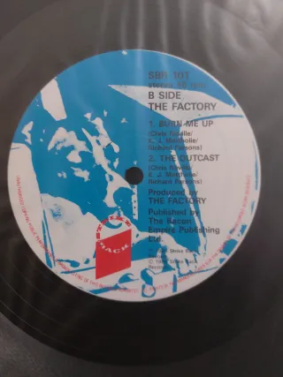 Vinilo 12 Darkwave The Factory - Hold Out 1986