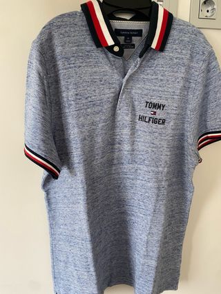 Polo Tommy Hilfiger Azul Talla M