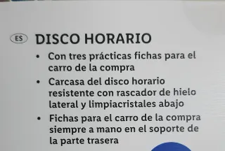 Disco horario