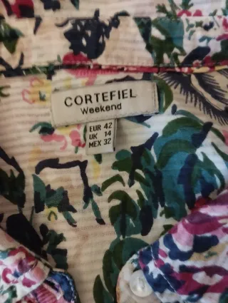 Camisa mujer floreada