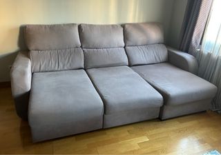 Chaiselongue di 3 posti con sedili scorrevoli