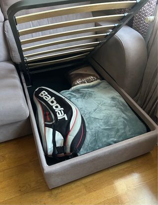 Chaiselongue di 3 posti con sedili scorrevoli