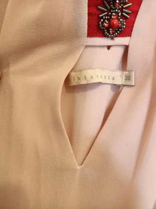 Vestido Stefanomortetto Rosa Talla 36