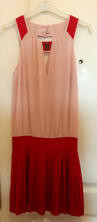 Vestido Stefanomortetto Rosa Talla 36