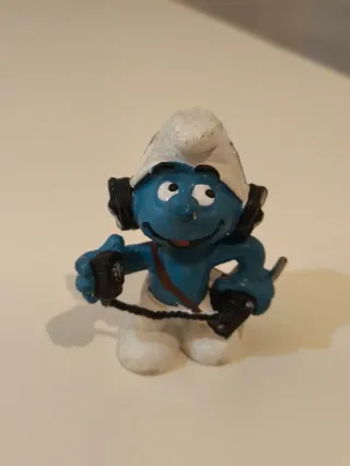 Pitufo con emisora de radio. Año 1982. 20143