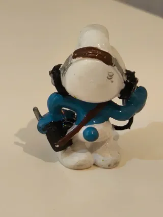 Pitufo con emisora de radio. Año 1982. 20143