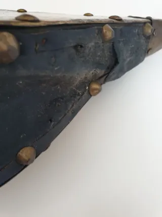 Fuelle de chimenea antiguo decorativo