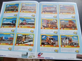 Álbum Cromos CAESSER Decorados completo