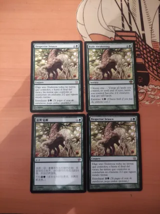 Mtg Despertar Brusco x4