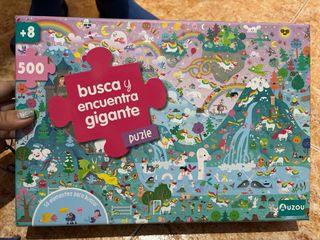 Puzzle 500 piezas Busca y Encuentra Gigante