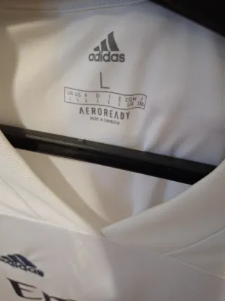 Camiseta Real Madrid Adidas Blanca