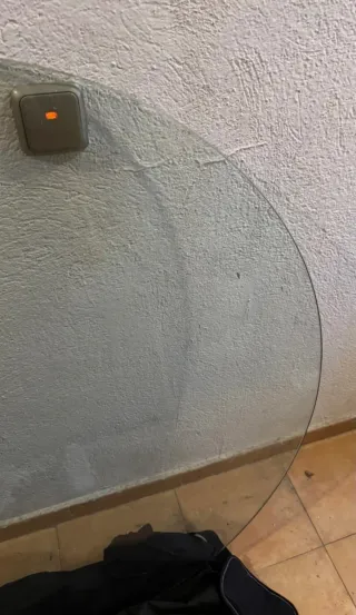 Cristal Redondo Templado 120cm