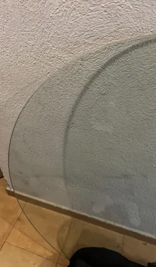 Cristal Redondo Templado 120cm