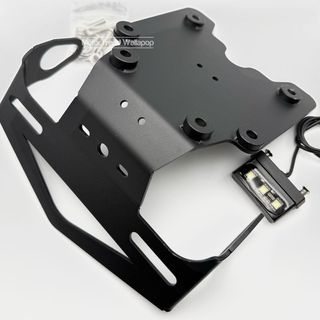 TENERE 700 Portamatrículas corto Yamaha + luz matr