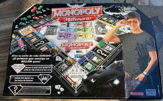 JUEGO MESA MONOPOLY MILLONARIO