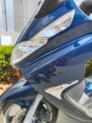 Moto Azul VespaTuria