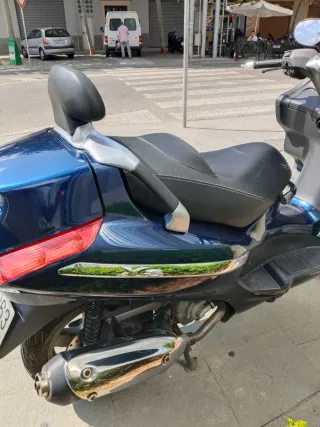 Moto Azul VespaTuria