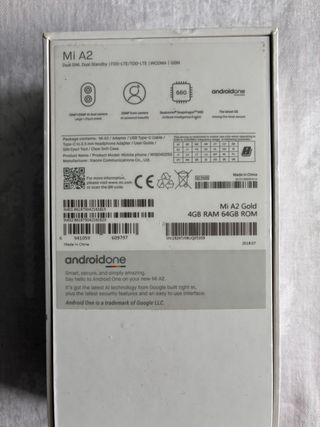 Xiaomi Mi A2 Android One Global