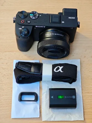 Cámara Sony a6700 + Objetivo 16-50 II Nuevo