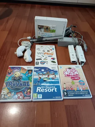 Consola Nintendo Wii Blanca + Juegos