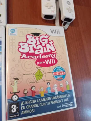 Consola Nintendo Wii Blanca + Juegos