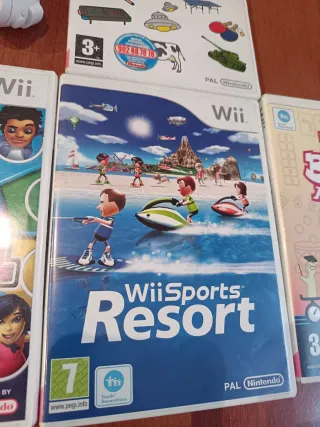 Consola Nintendo Wii Blanca + Juegos