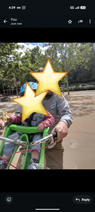 Bicicleta Paseo Mujer + Asiento Bebé de regalo