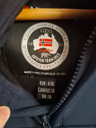 Chaqueta Geographical Norway Azul M