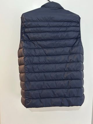 Chaleco acolchado hombre azul