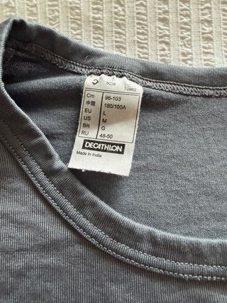 Conjunto deportivo ARTENGO gris Talla M