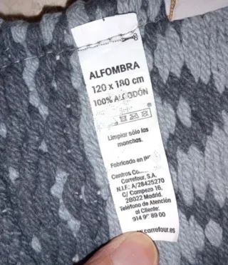 5 Tappeti in Cotone 180x120