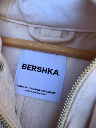 Chaqueta vaquera beige