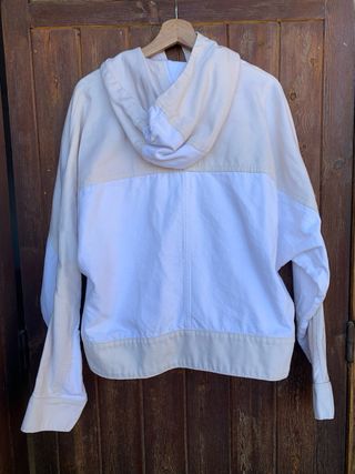 Chaqueta vaquera beige